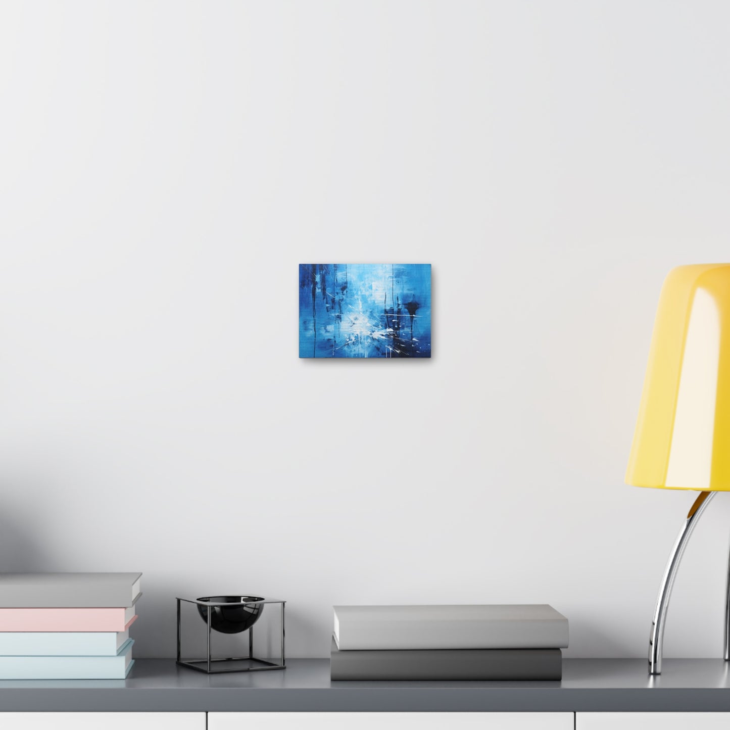 Blue Abstract Wall Print