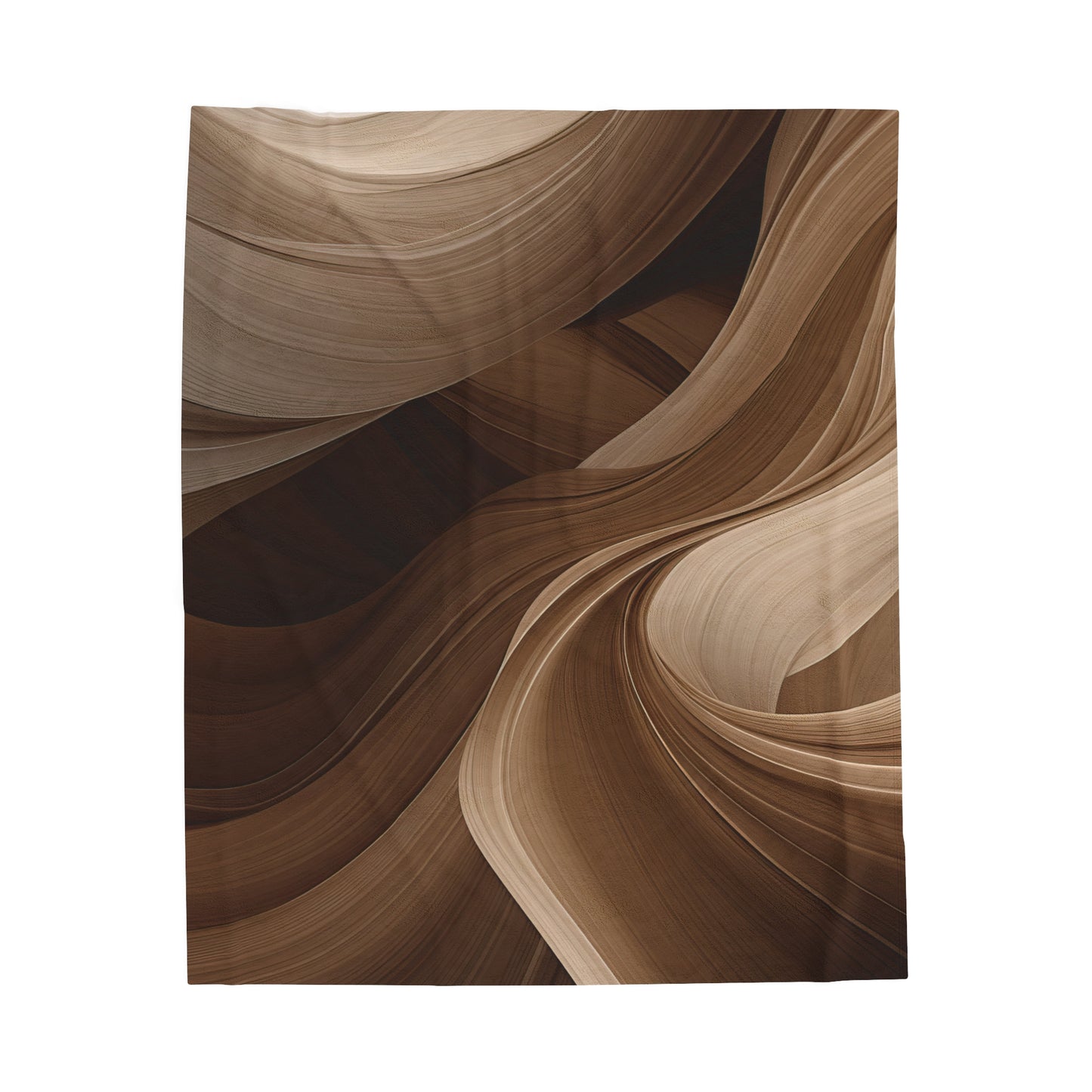 Sandy Mirage Velveteen Plush Blanket