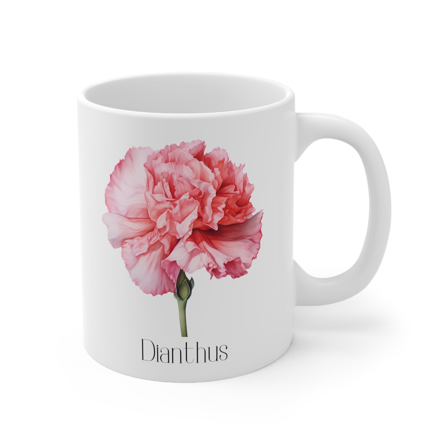 Carnation Ceramic Mug 11oz