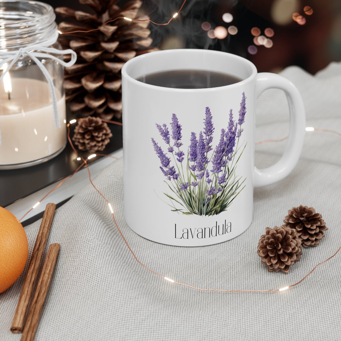 Lavender Ceramic Mug 11oz