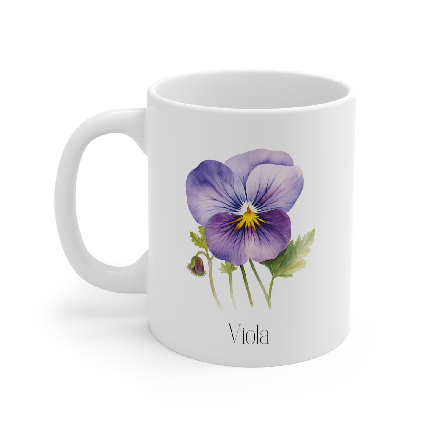 Violet Ceramic Mug 11oz