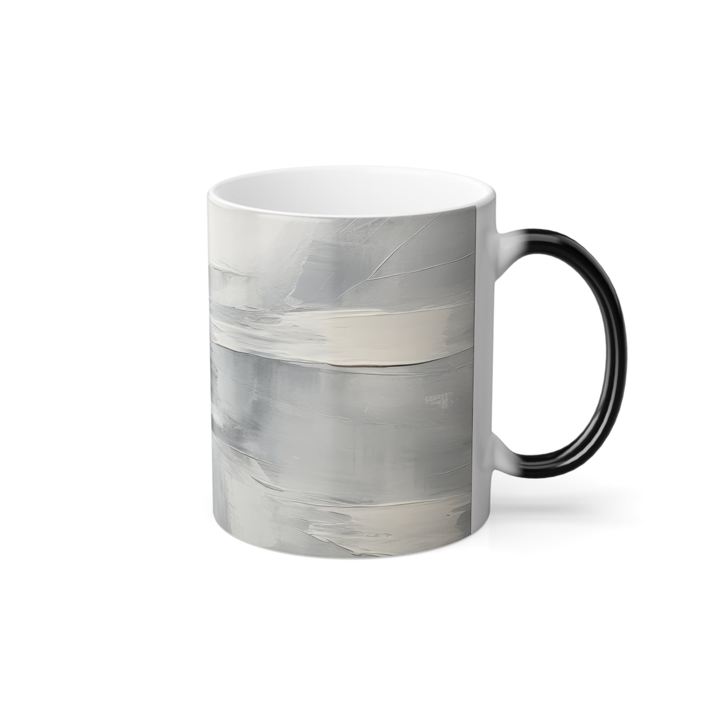 "Greyscale Abstract" Magic Mug, 11oz