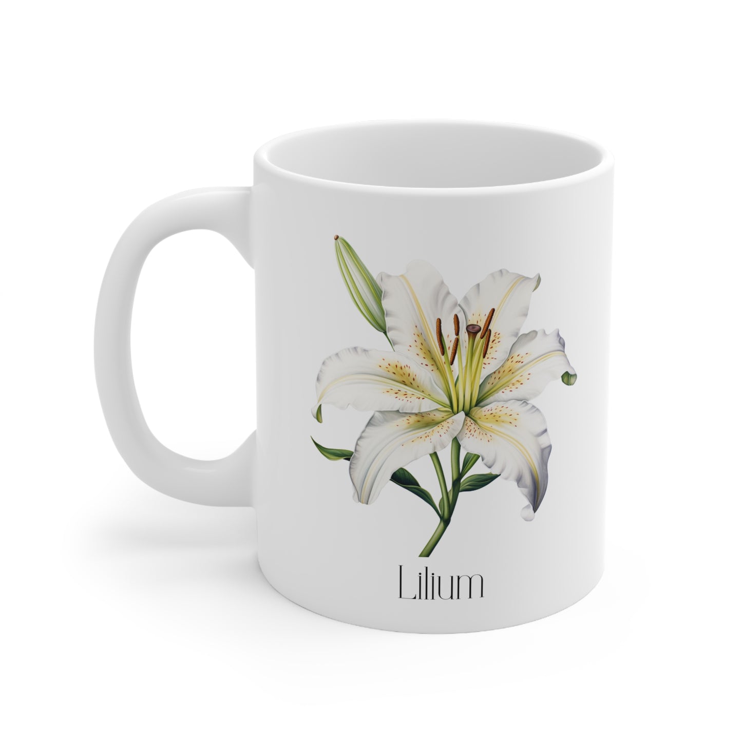 Lily Ceramic Mug 11oz