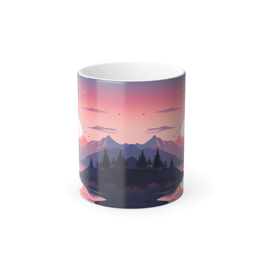 "Peaceful Sunrise" Magic Mug, 11oz