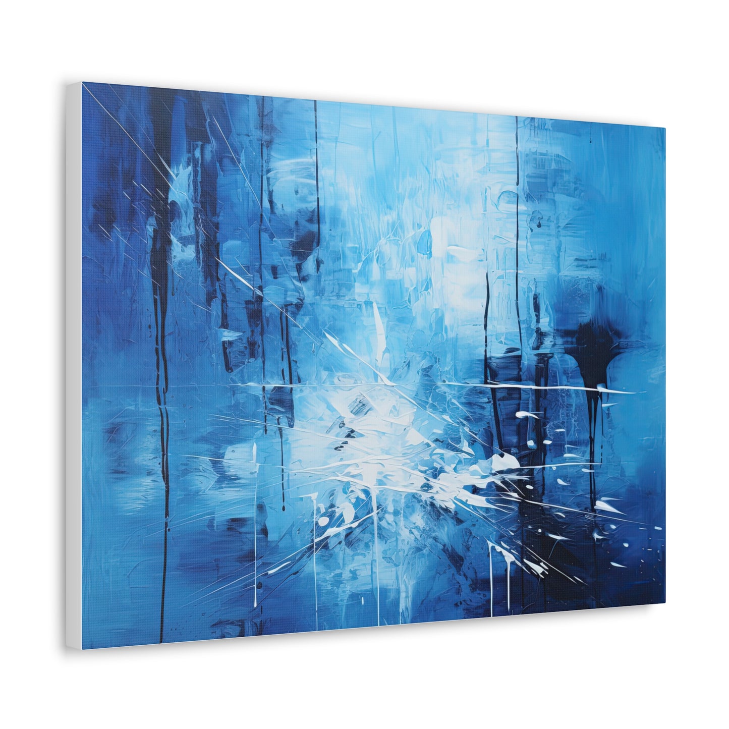 Blue Abstract Wall Print