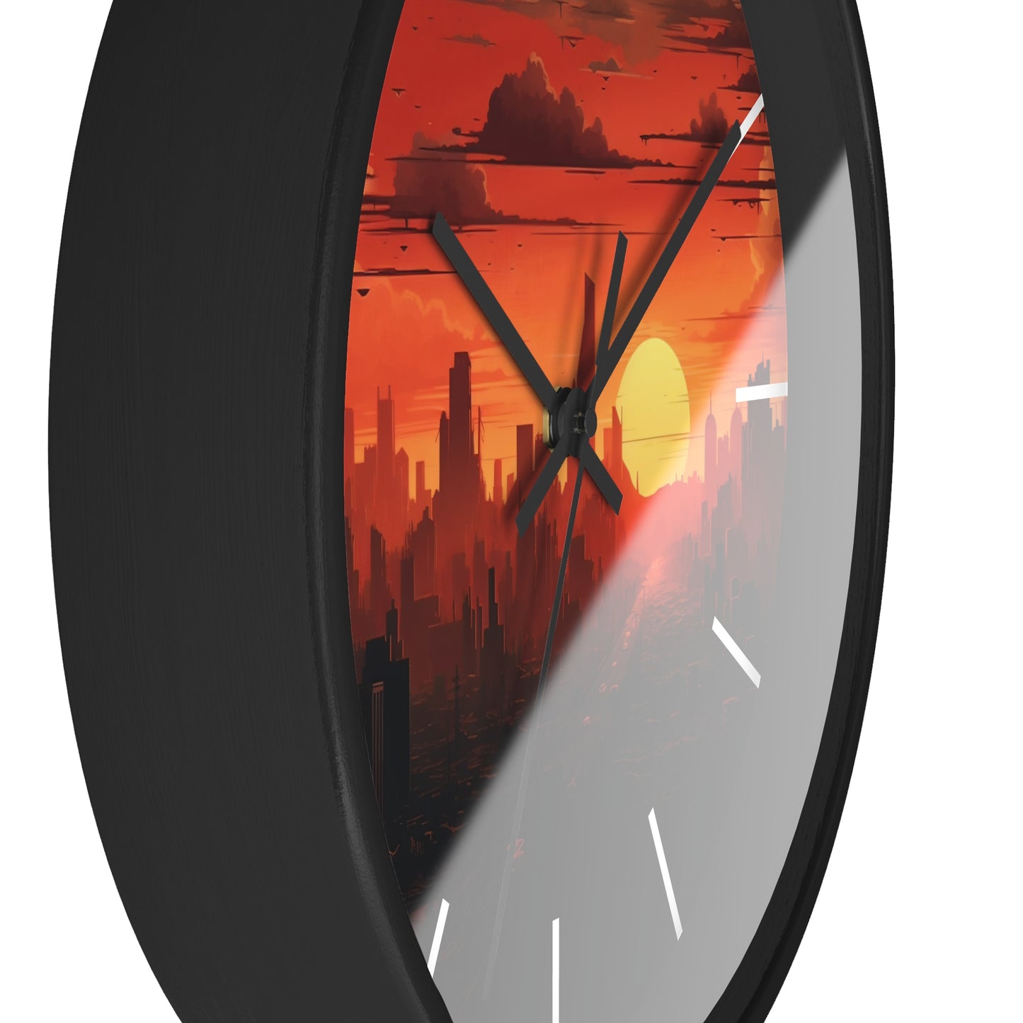 Cityscape Wall Clock - Design 2