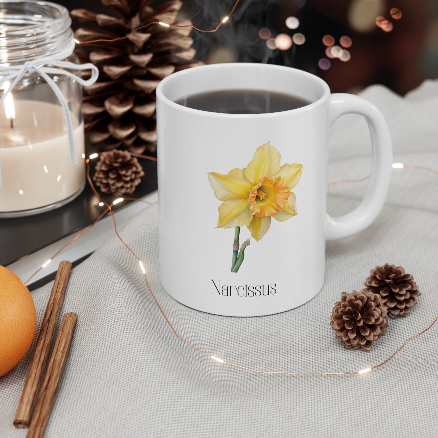 Daffodil Ceramic Mug 11oz