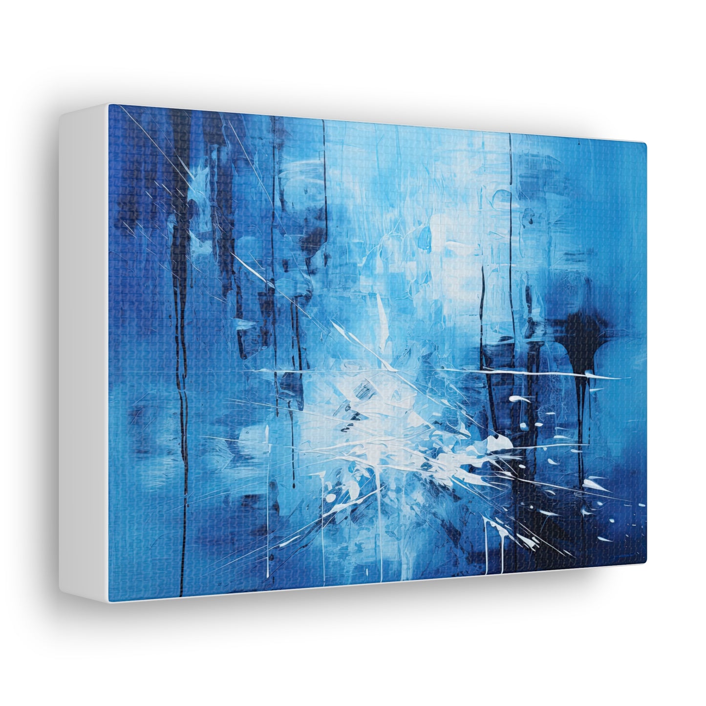 Blue Abstract Wall Print