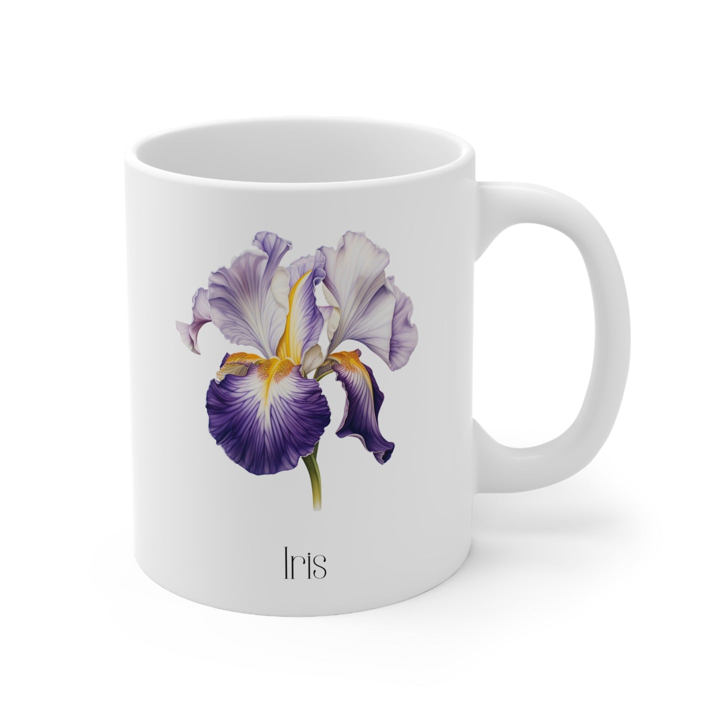 Iris Ceramic Mug 11oz