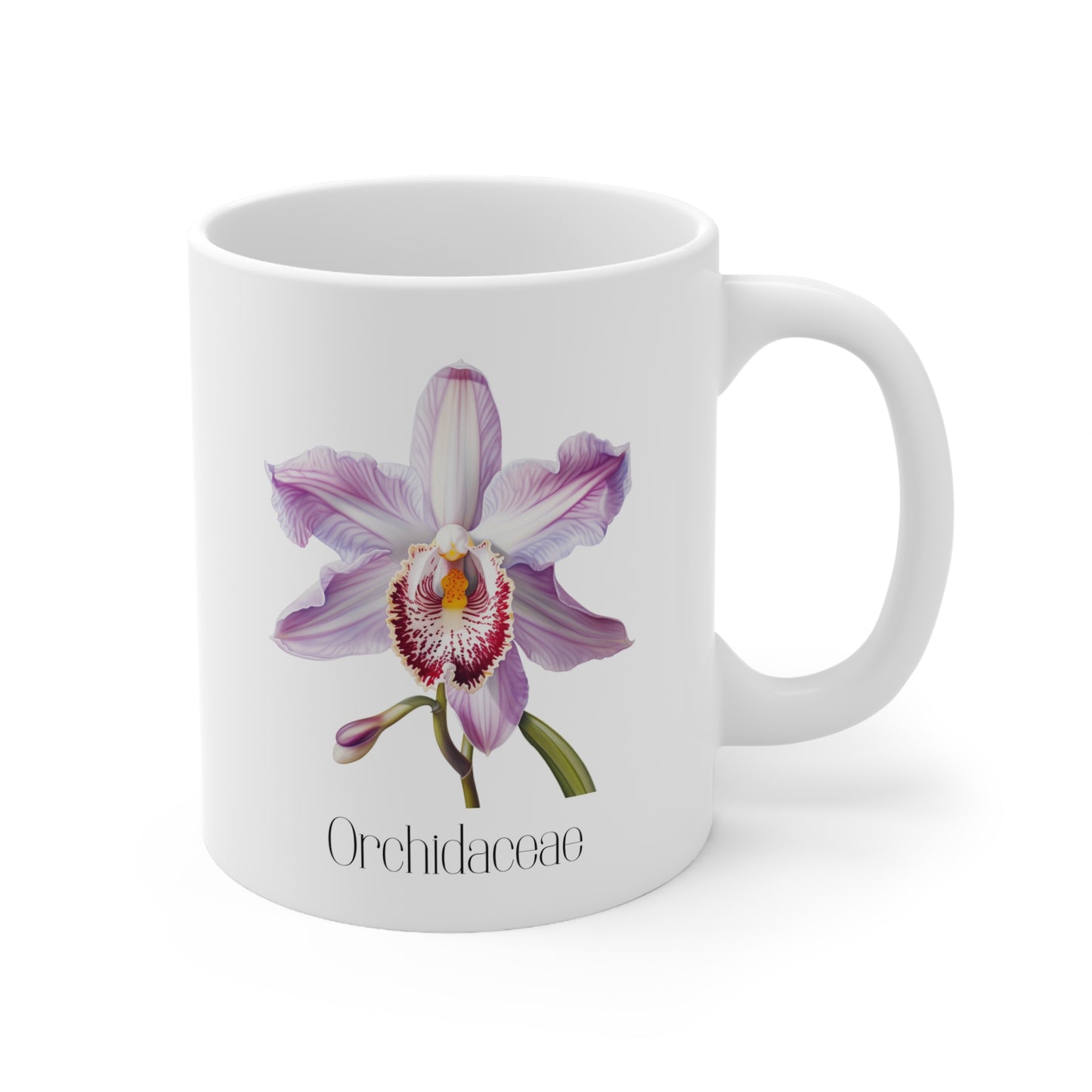 Orchid Ceramic Mug 11oz