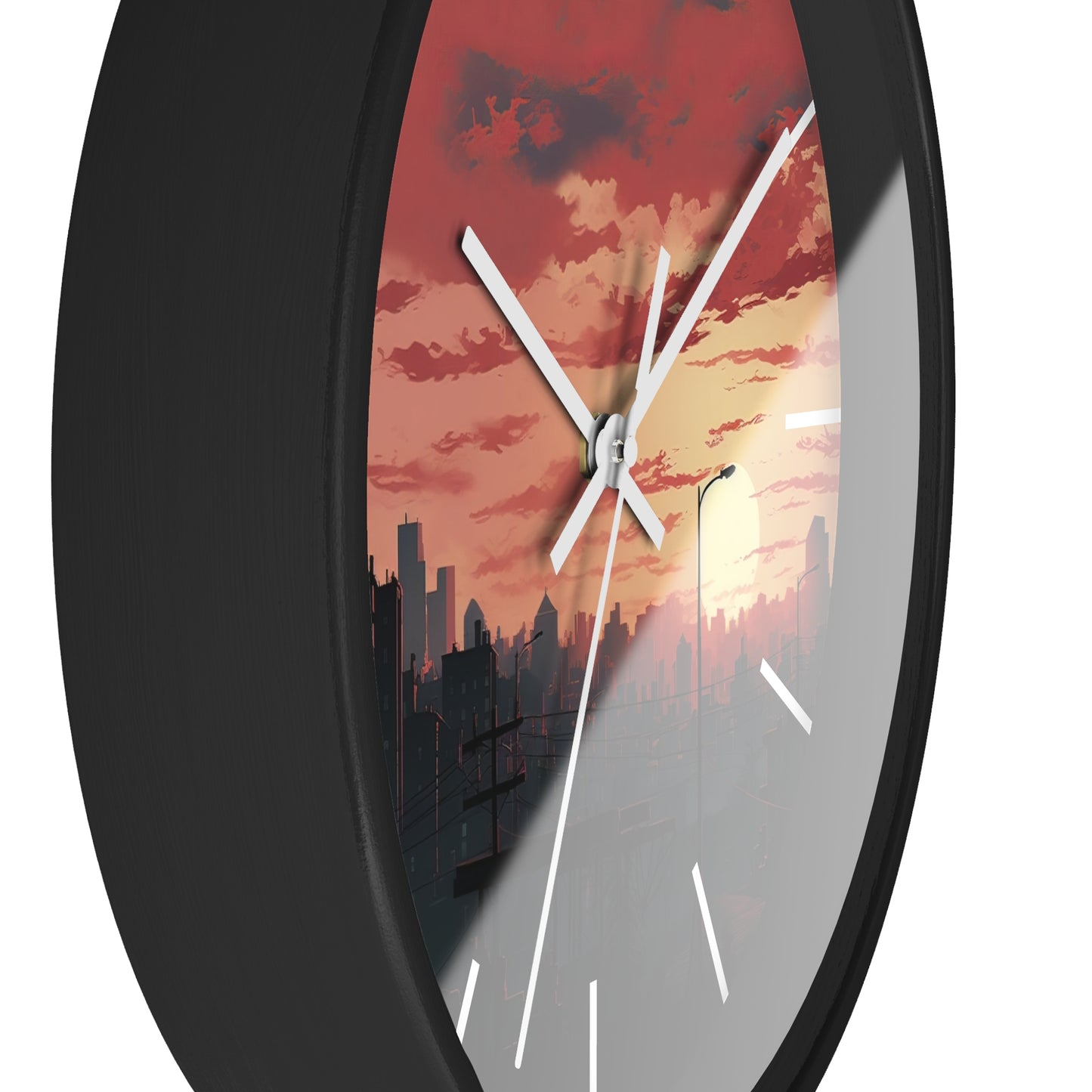 Cityscape Wall Clock - Design 1