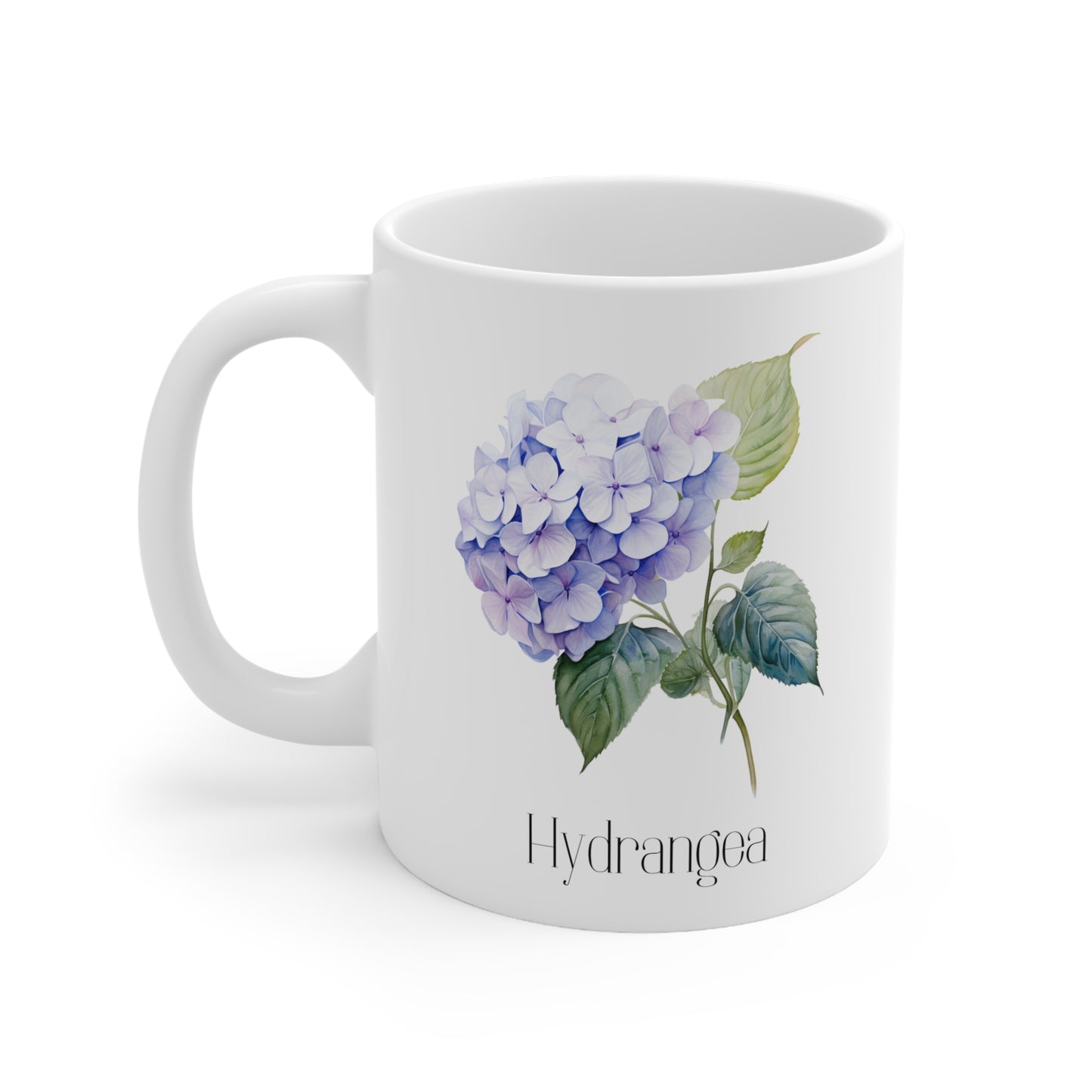 Hydrangea Ceramic Mug 11oz