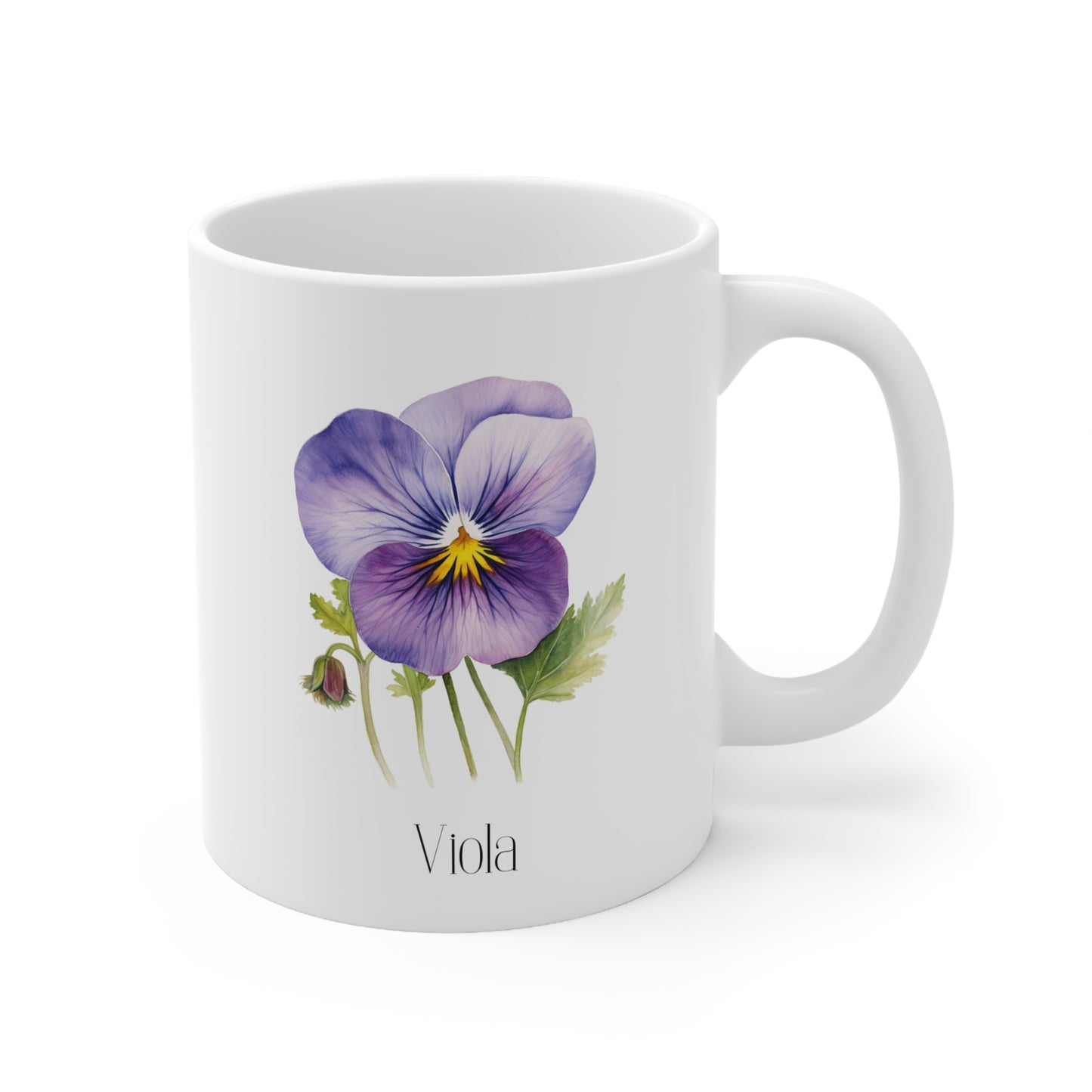 Violet Ceramic Mug 11oz