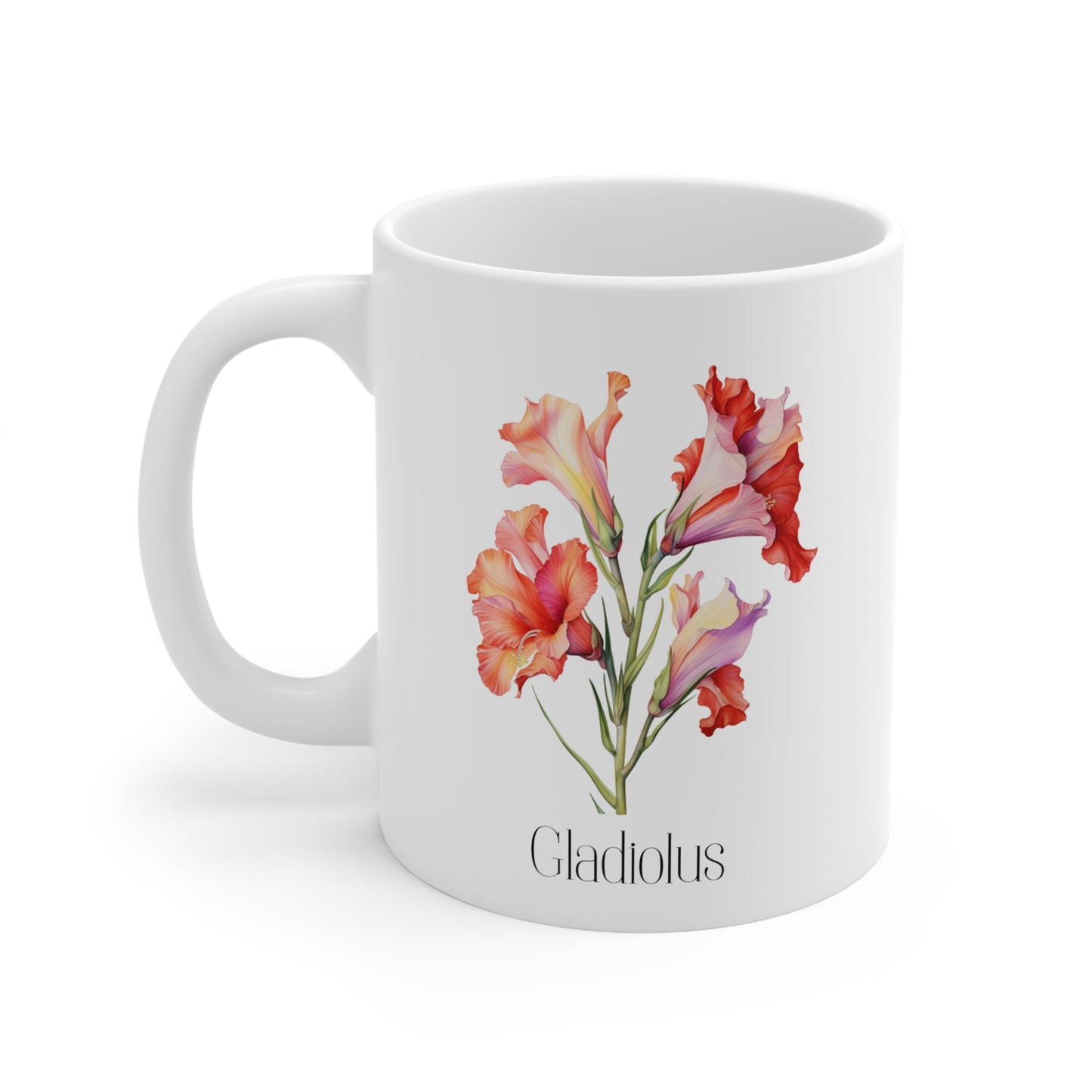 Gladiolus Ceramic Mug 11oz