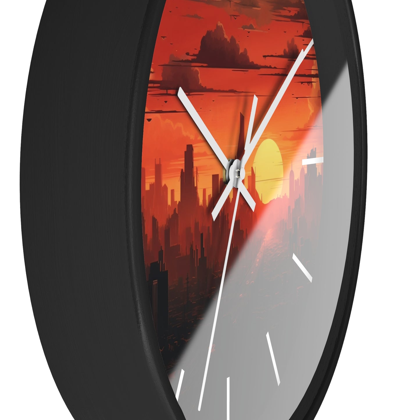 Cityscape Wall Clock - Design 2