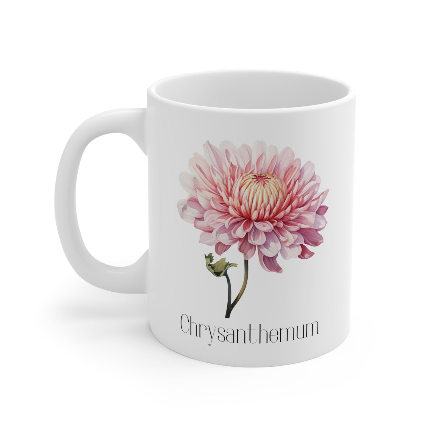 Chrysanthemum Ceramic Mug 11oz