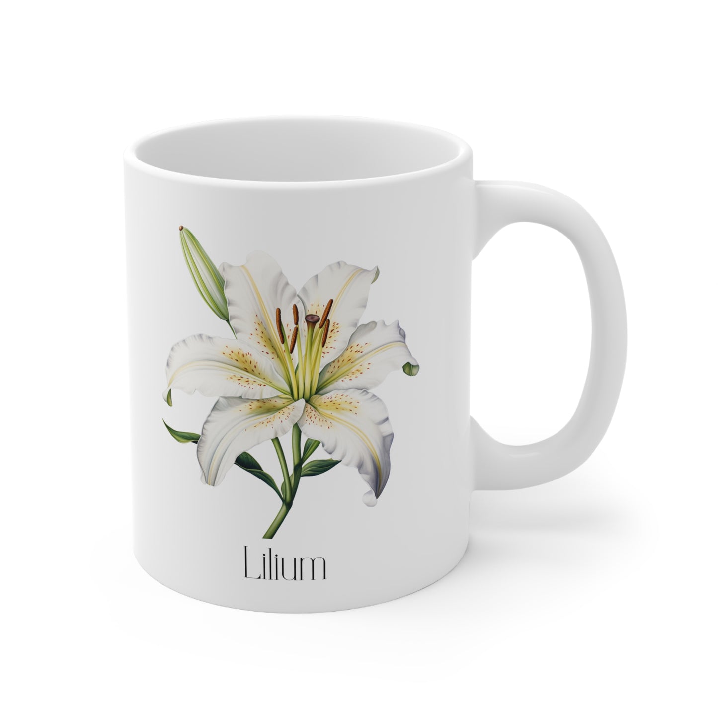 Lily Ceramic Mug 11oz